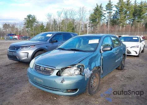 2006 Toyota Corolla Le из США, поврежденный, VIN 2T1BR30E96C586238